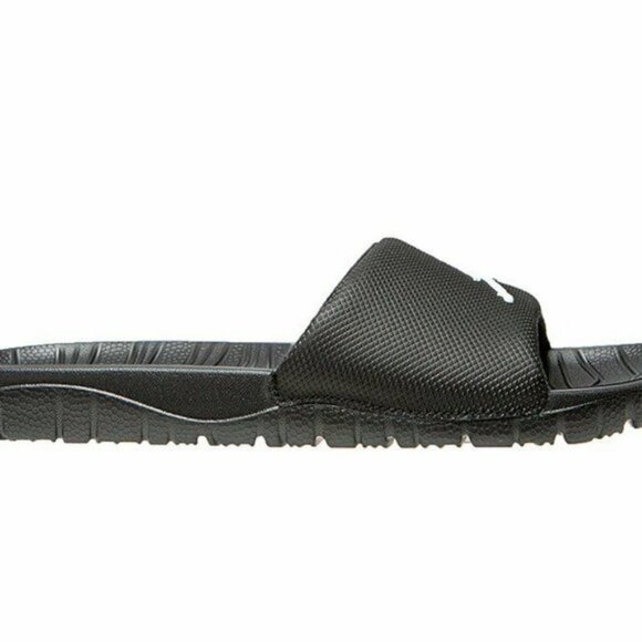 Nike Air Jordan AJ Break Slides Sandals Black / White AR6374-010 - Picture 2 of 7